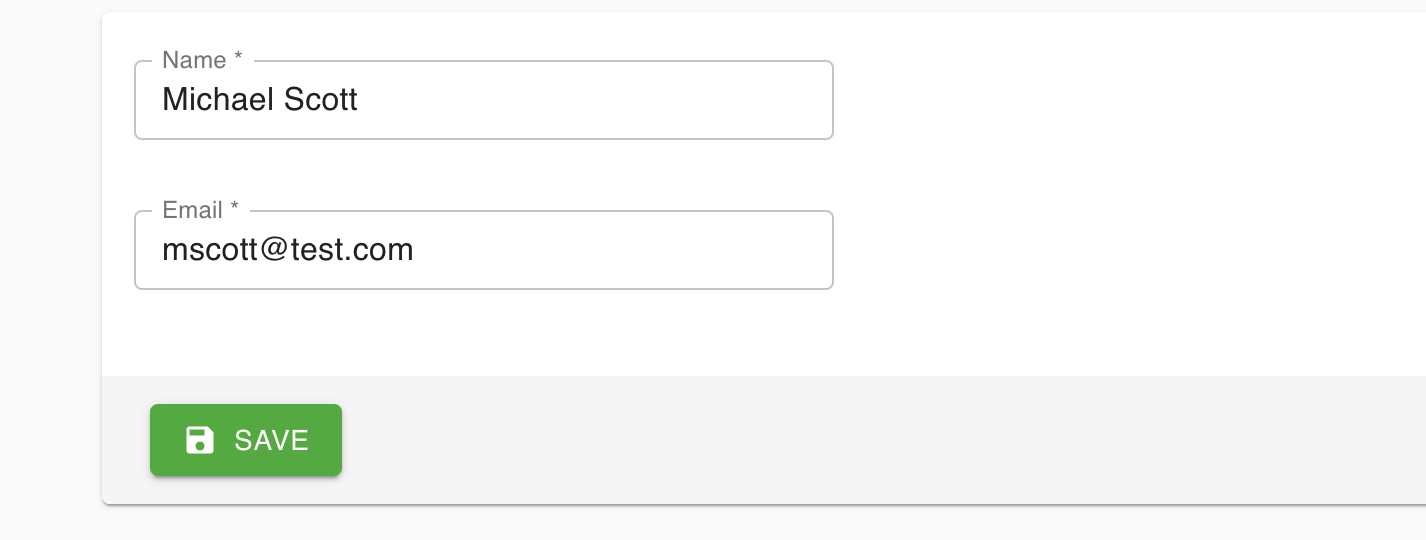 customer data